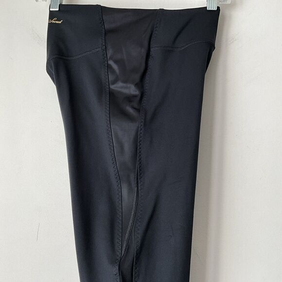 Victoria’s Secret Leggings Black Studio 7/8 High Rise Breathable S - Picture 10 of 13